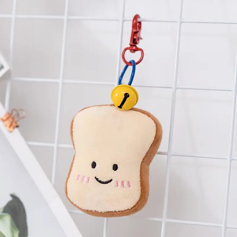 toast and pretzel plush toy