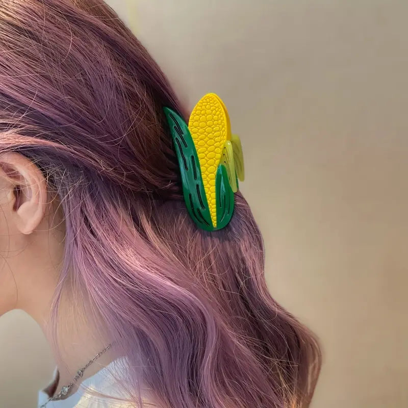 corn shaped hair clip