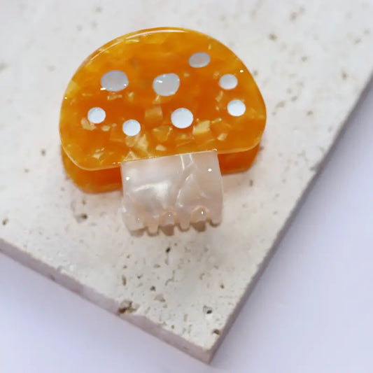 mushroom shaped hair claw clips