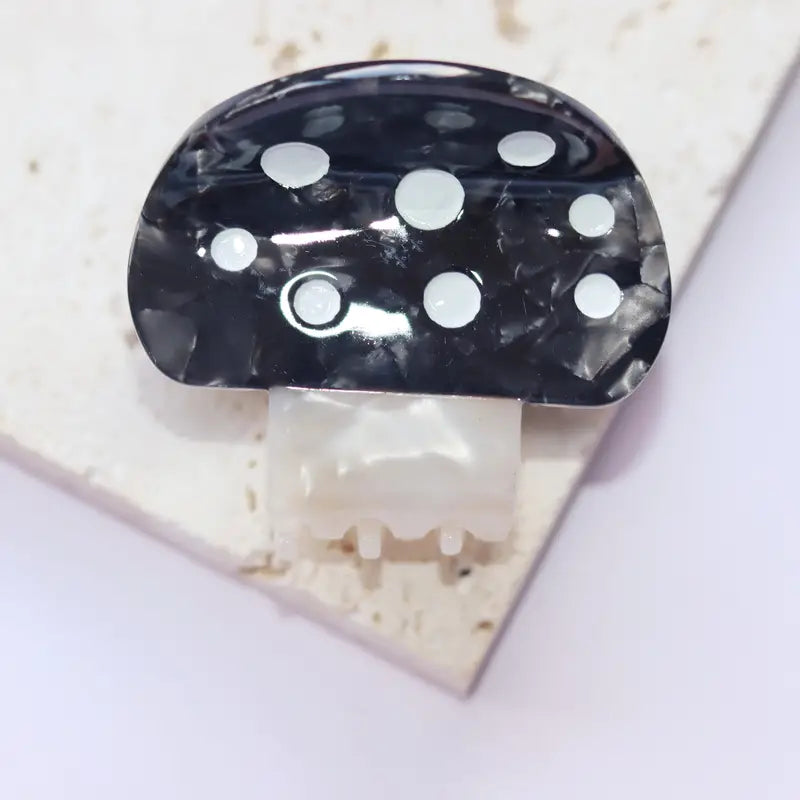 mushroom shaped hair claw clips