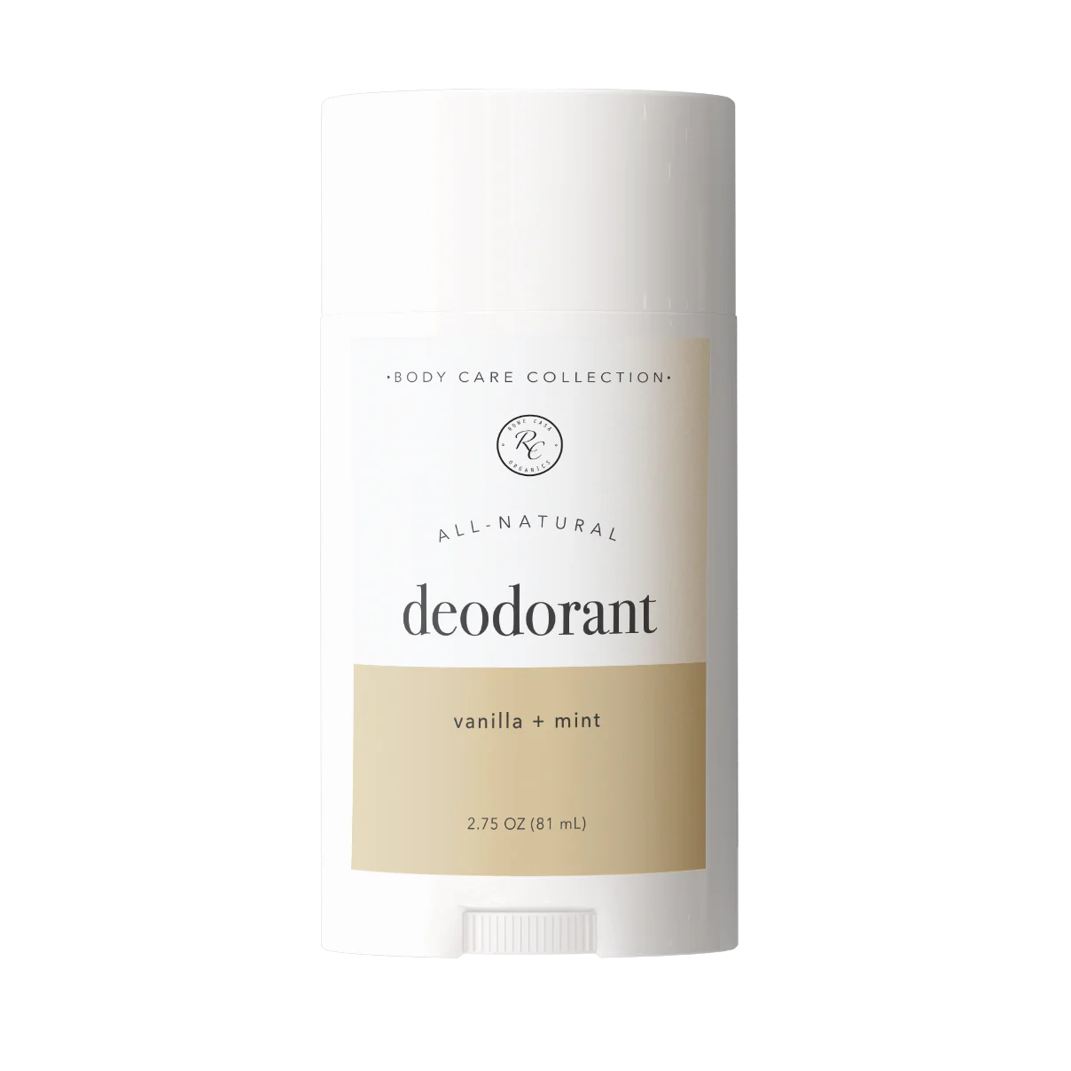 deodorant- vanilla + mint