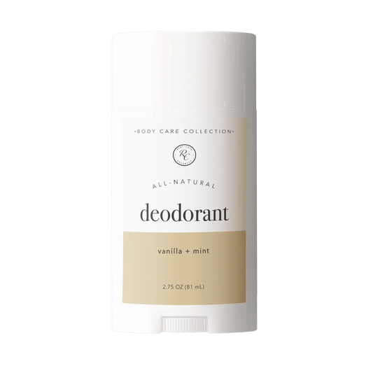 deodorant- vanilla + mint