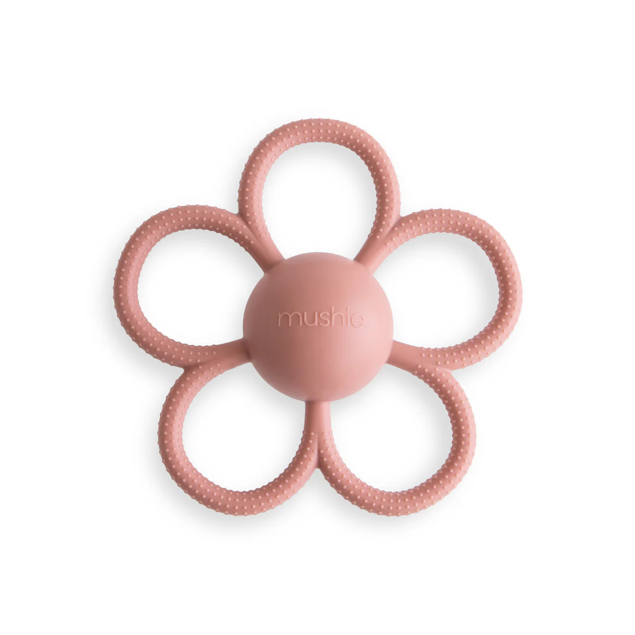 daisy rattle teether