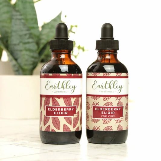 elderberry elixir • for respiratory symptoms + immunity