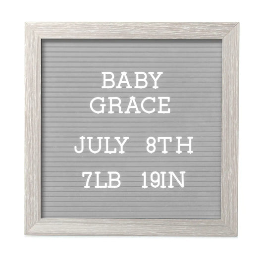 wooden letterboard set • 188 letters + numbers - Ivory Soul