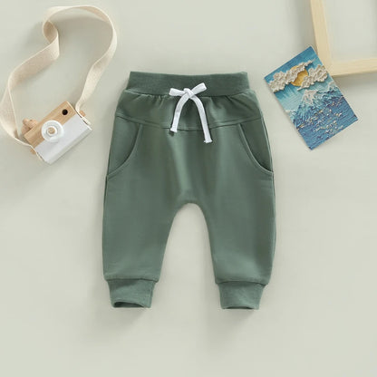 baby joggers with elastic waist