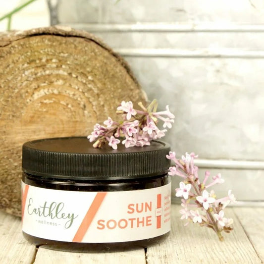 sun soothe - to smooth red, sunburned skin