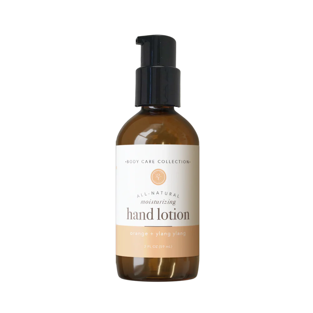 hand lotion • orange + ylang ylang