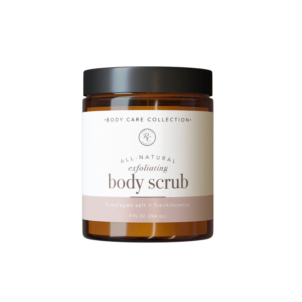 body scrub • himalayan salt + frankincense