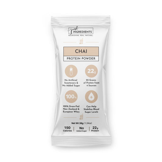 chai protein powder single pack