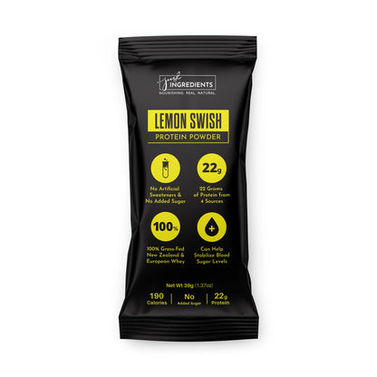 lemon swish protein powder single serving