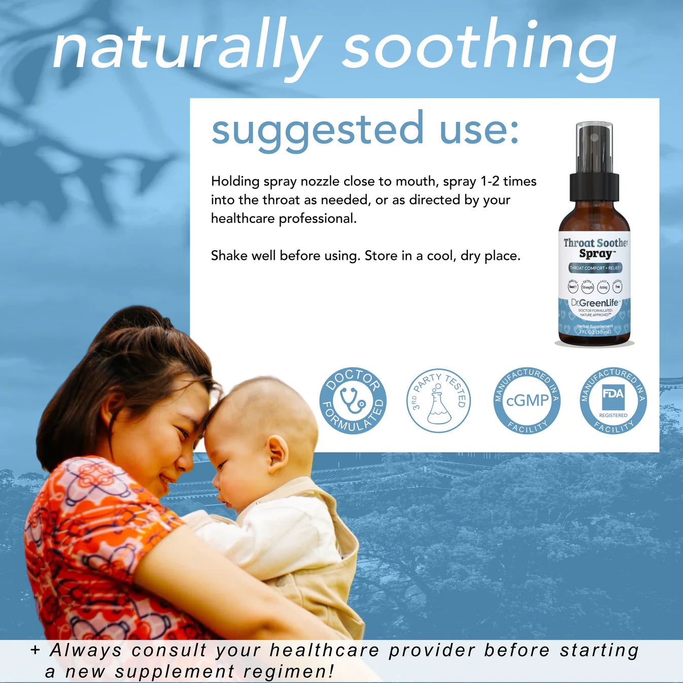 throat soothe spray