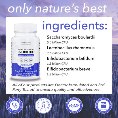 antibiotic support probiotic