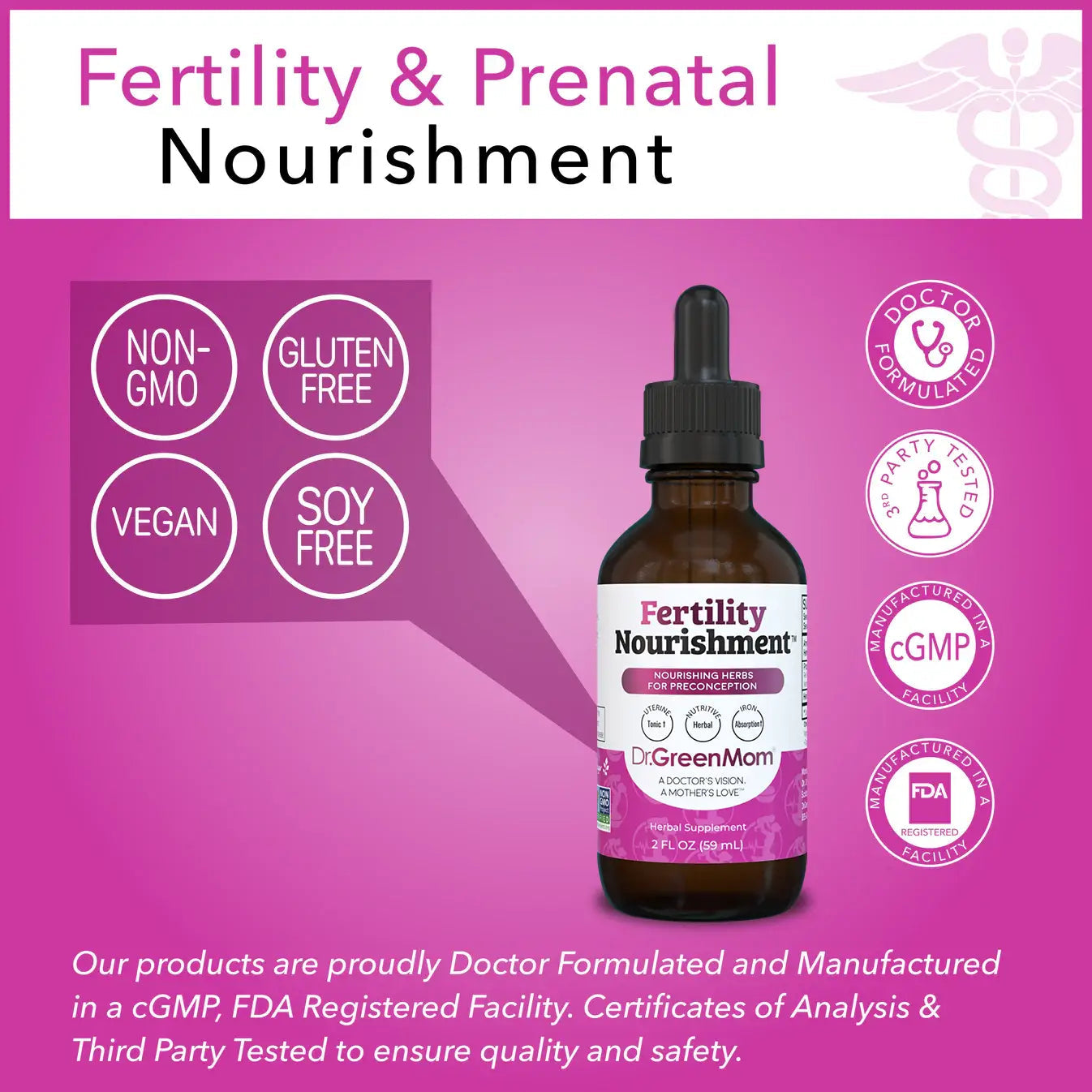 fertility + prenatal nourishment