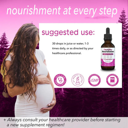 fertility + prenatal nourishment