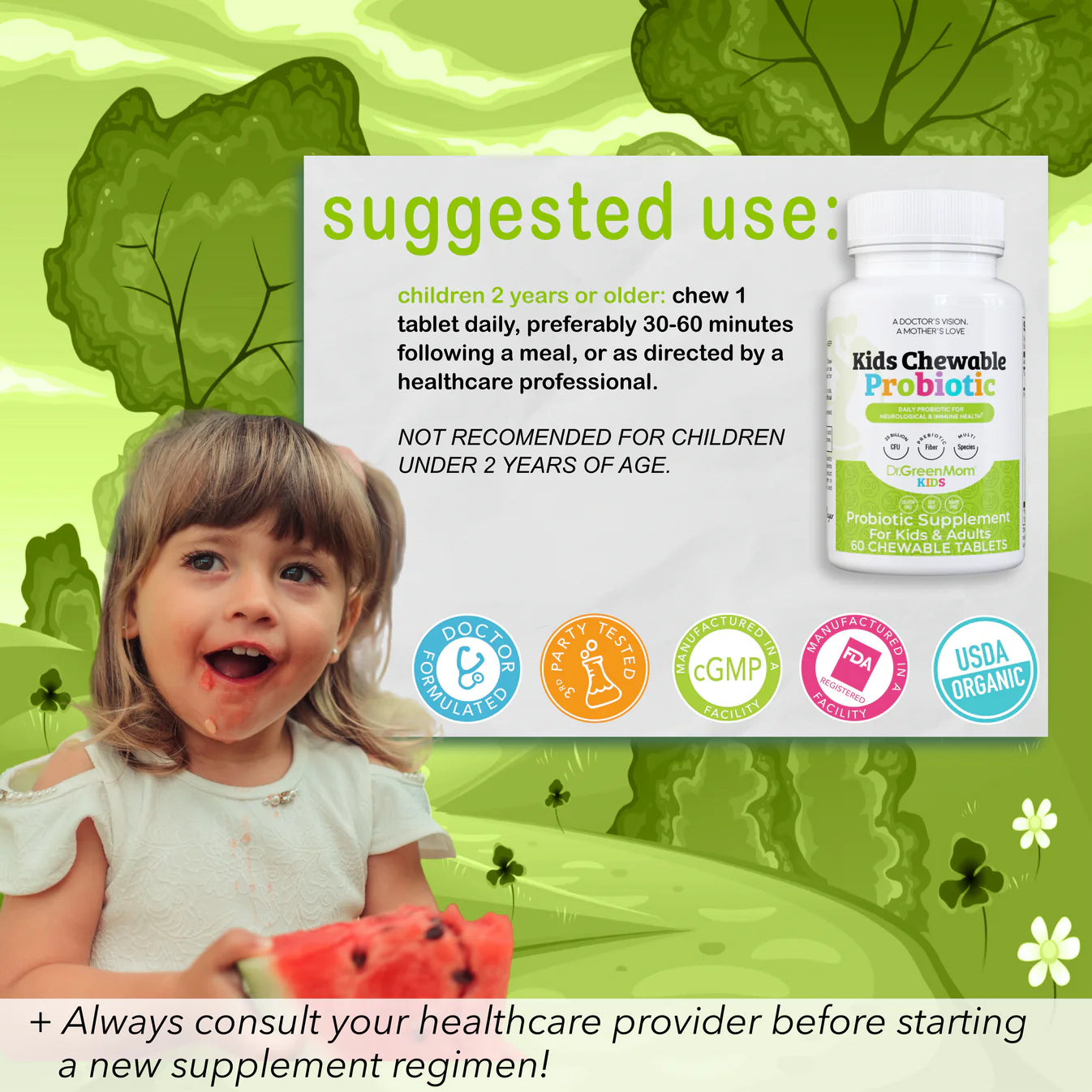 kids chewable probiotics