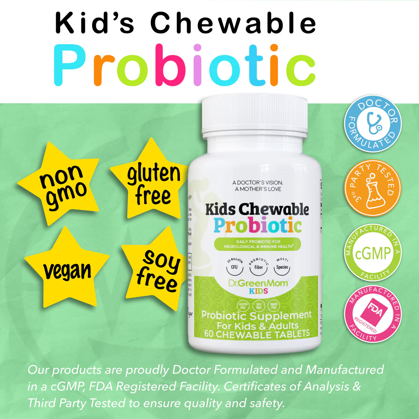 kids chewable probiotics