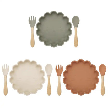 silicone baby tableware - Ivory Soul