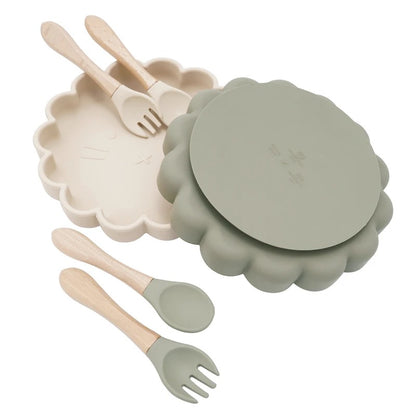 silicone baby tableware - Ivory Soul