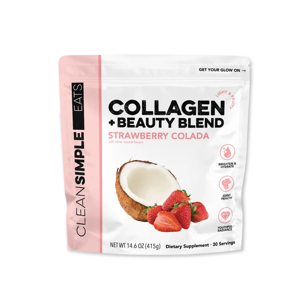 strawberry colada collagen + beauty blend | 30 servings
