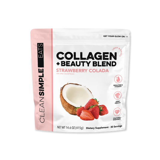 strawberry colada collagen + beauty blend | 30 servings