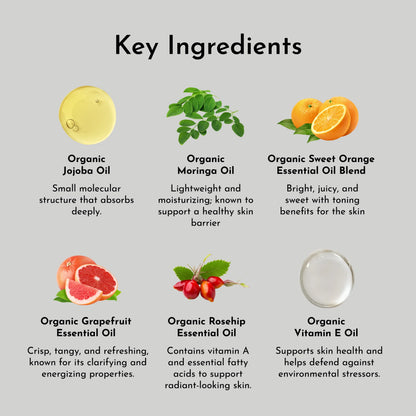 sweet citrus body oil