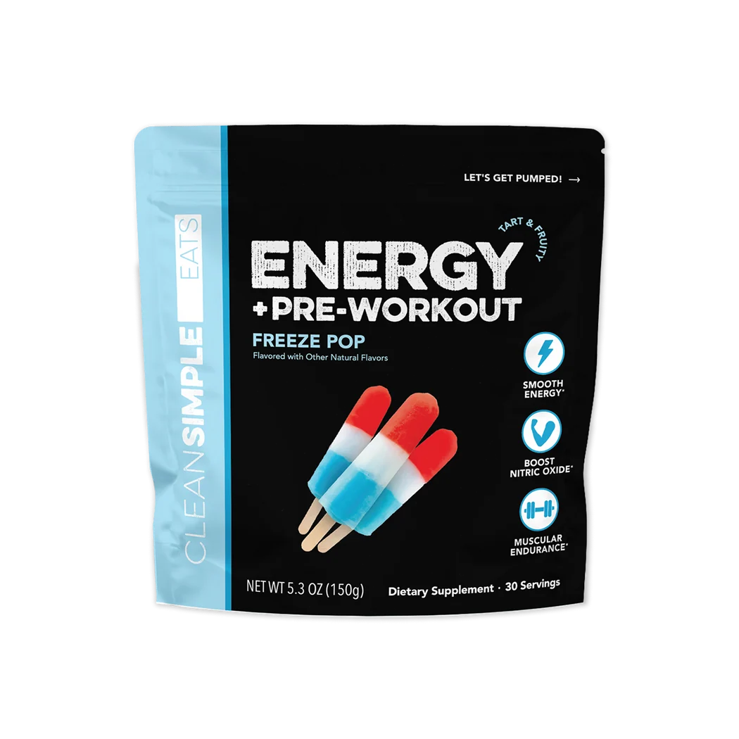 freeze pop energy + pre workout | 30 servings