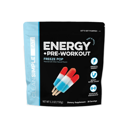 freeze pop energy + pre workout | 30 servings
