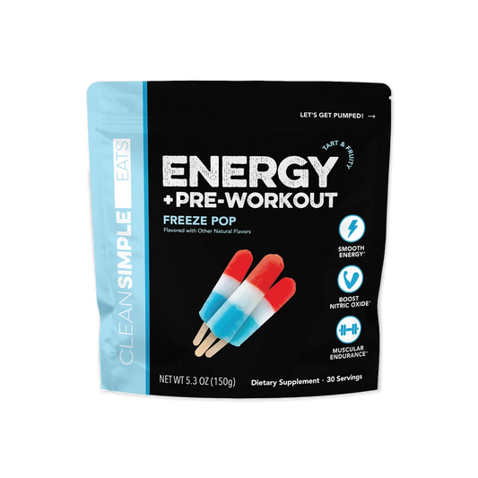 freeze pop energy + pre workout | 30 servings