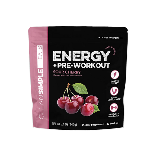 sour cherry energy + pre workout | 30 servings