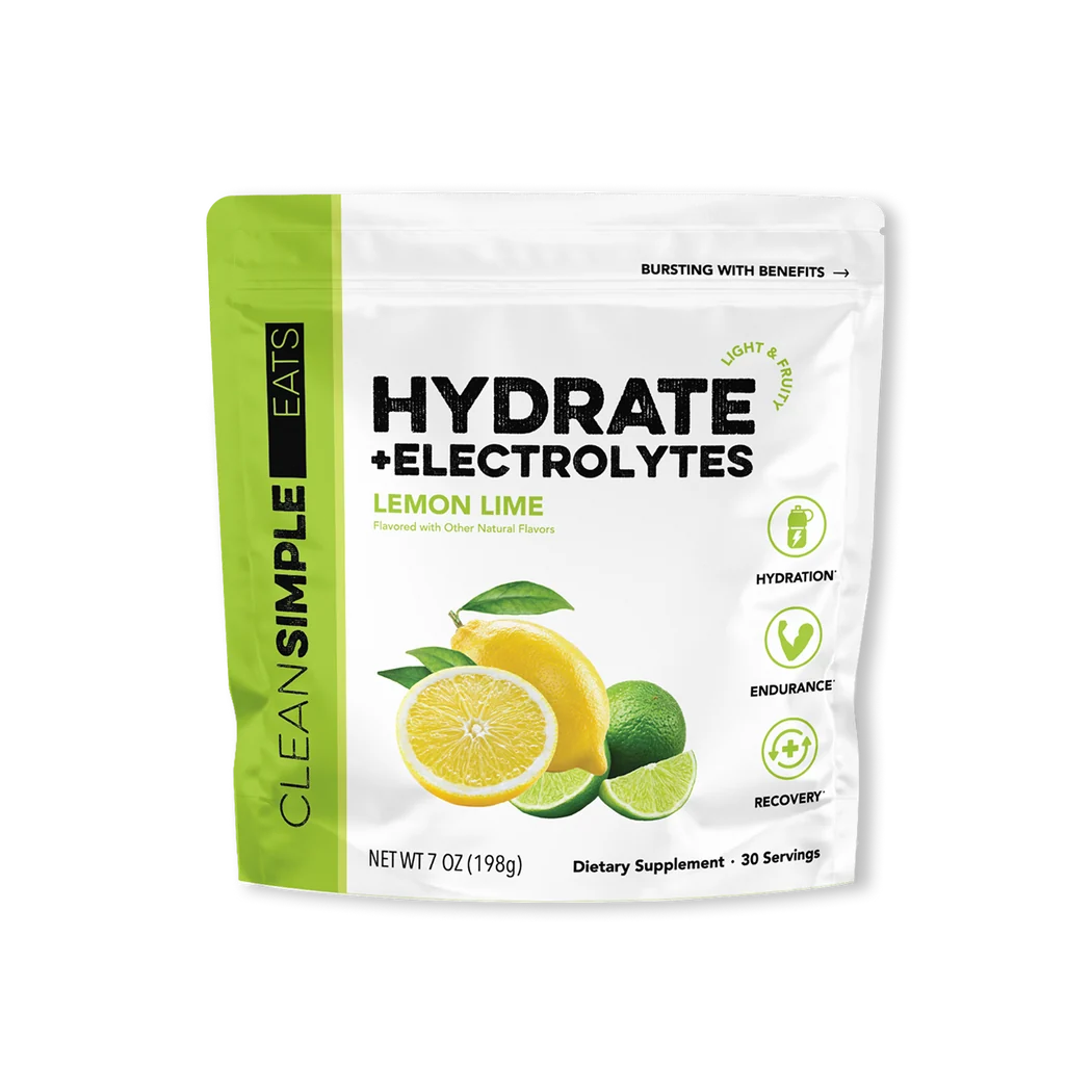 lemon lime hydrate + electrolytes | 30 servings