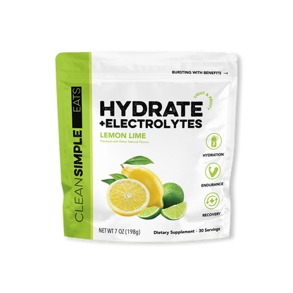 lemon lime hydrate + electrolytes | 30 servings