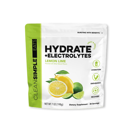 lemon lime hydrate + electrolytes | 30 servings