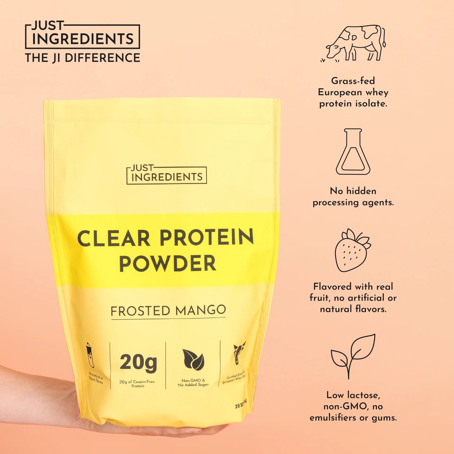 frosted mango clear protein powder