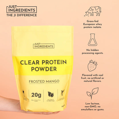 frosted mango clear protein powder