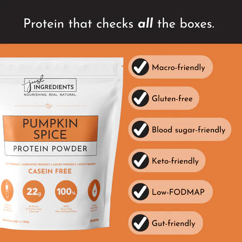 seasonal pumpkin spice protein powder