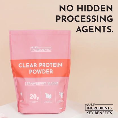 strawberry slush clear protein powder