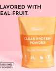 orange creamsicle clear protein powder