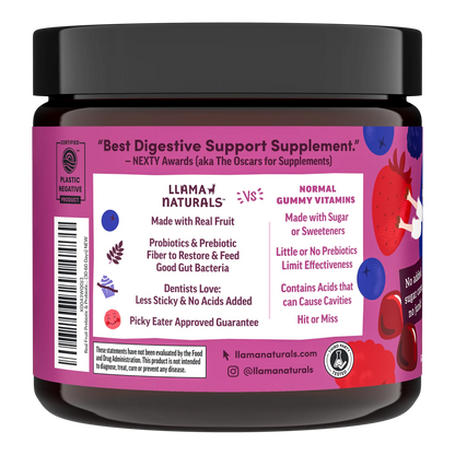 kids prebiotic + probiotic gummies