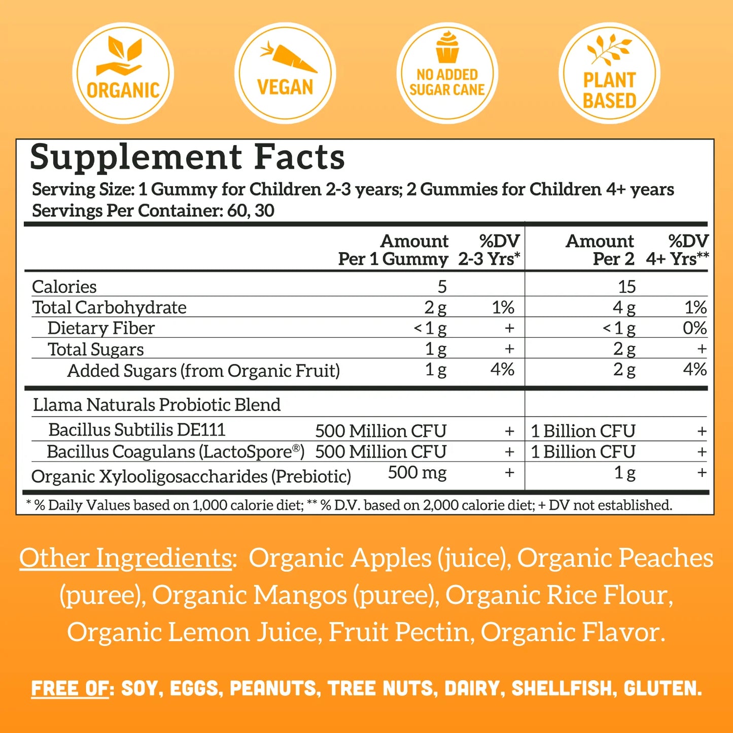 kids prebiotic + probiotic gummies