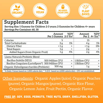 kids prebiotic + probiotic gummies