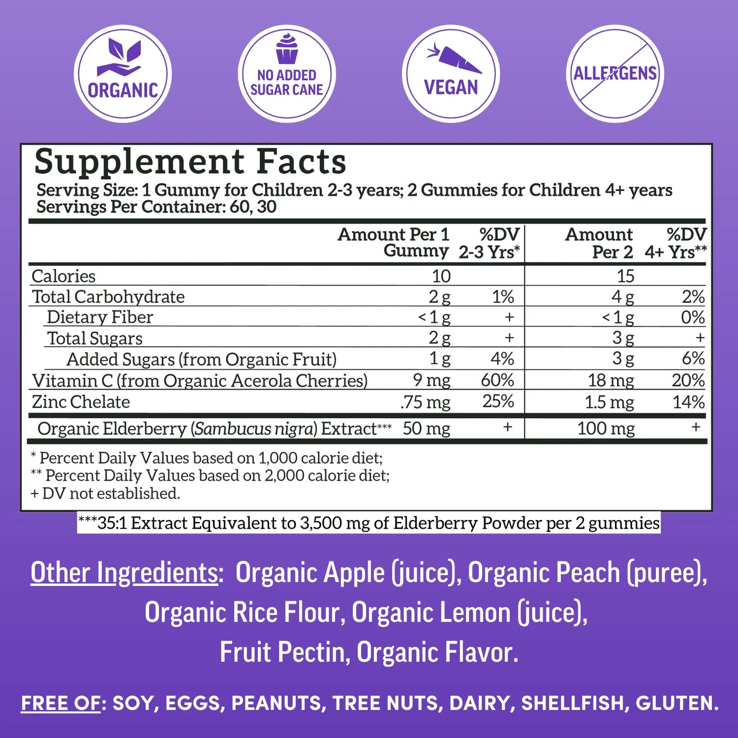 kids elderberry immunity gummies