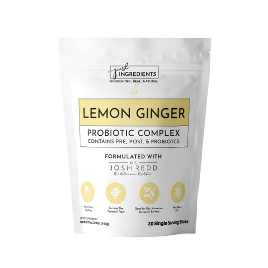 lemon ginger 3-1 probiotic complex - Ivory Soul