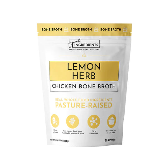 lemon herb bone broth