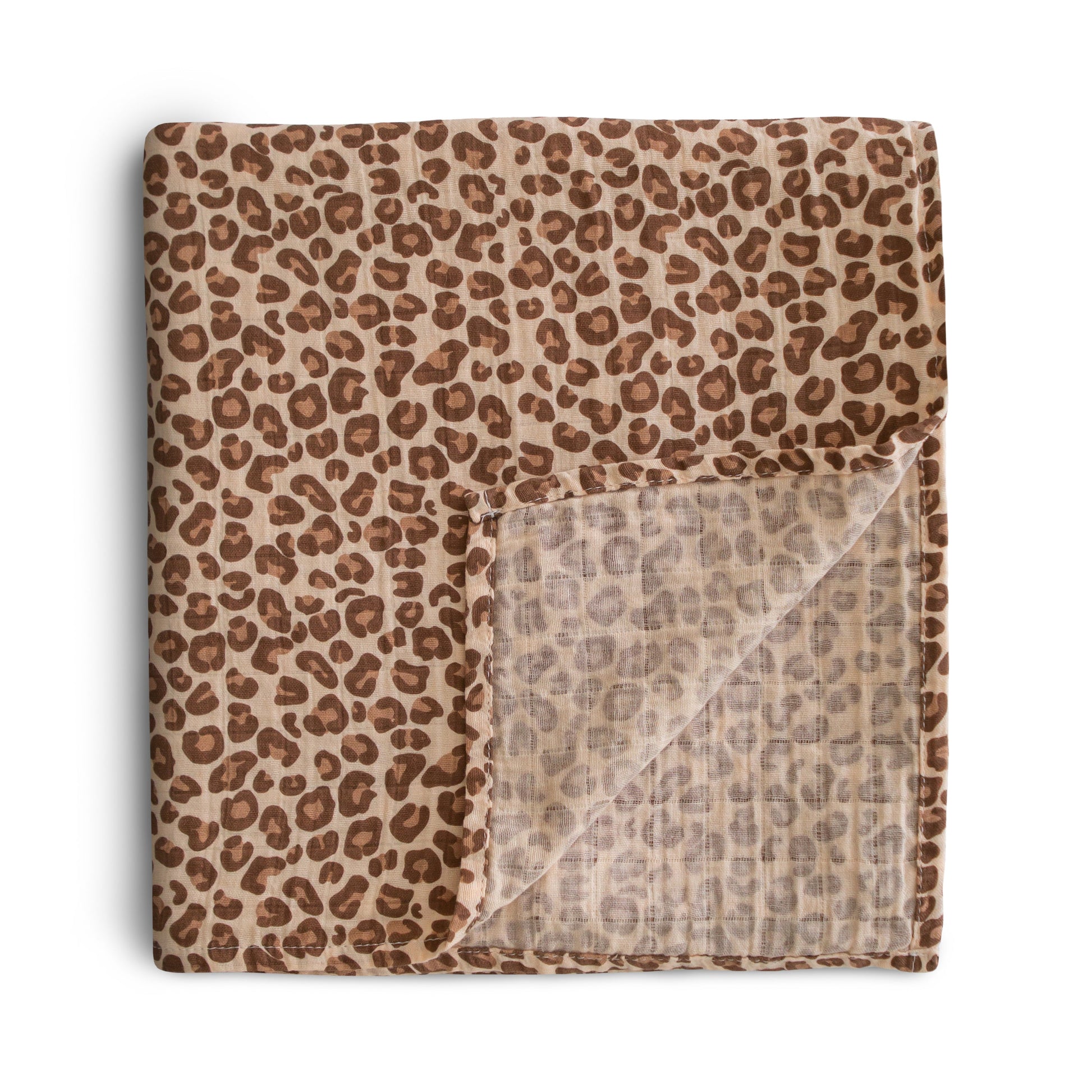 Organic Cotton Muslin Swaddle Blanket - Ivory Soul