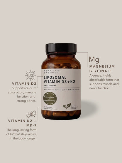 liposomal vitamin d3 + k2