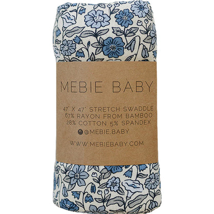 bluebell pointelle bamboo strech swaddle