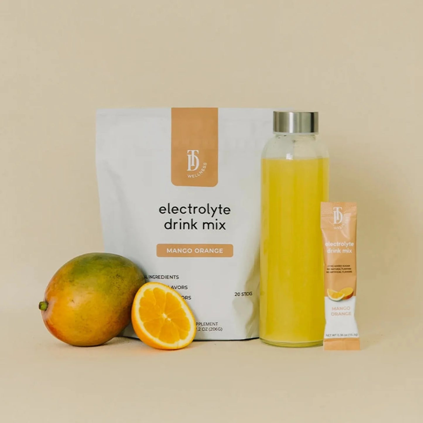 mango orange electrolyte drink mix