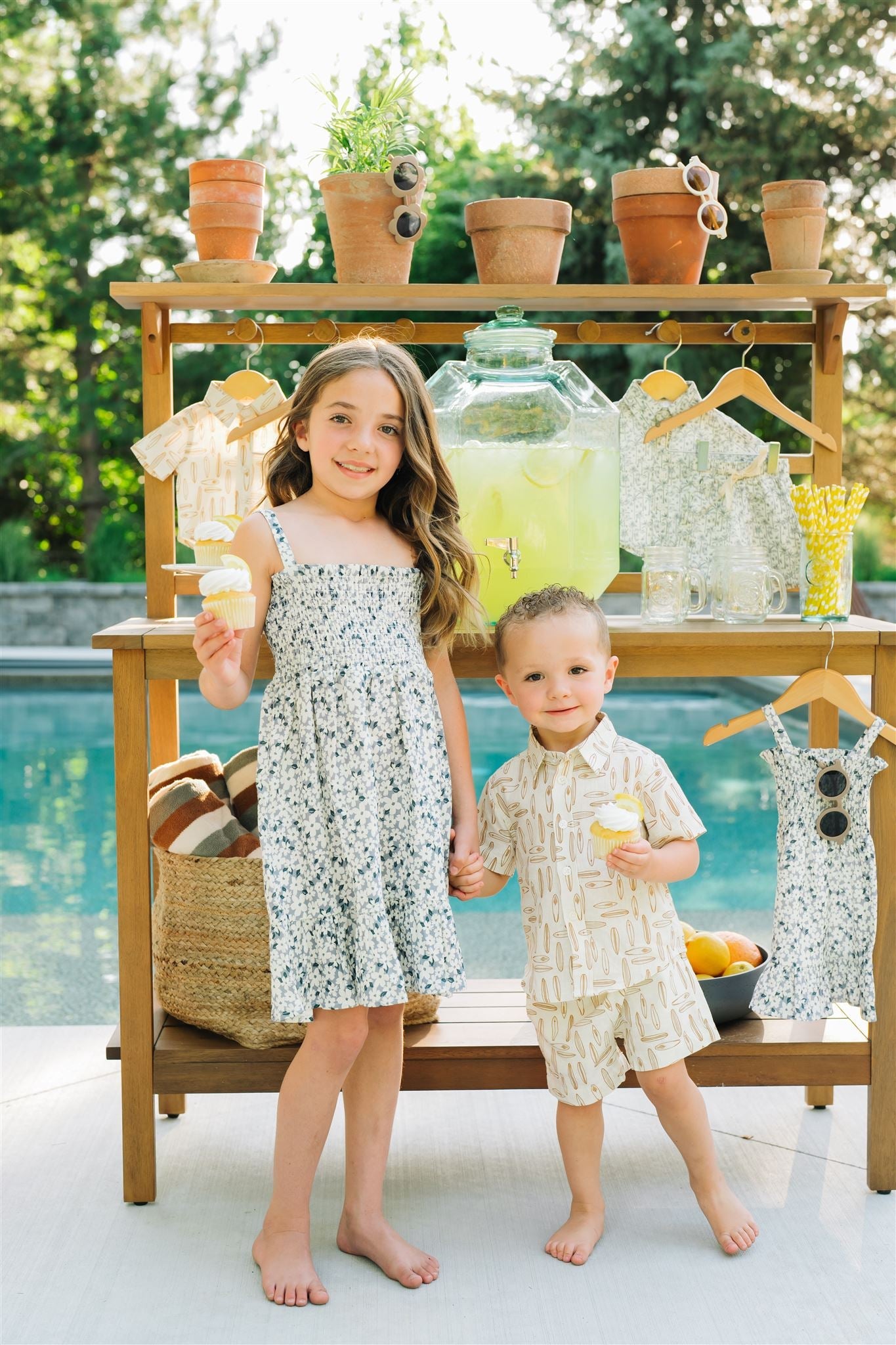 Surfboard Linen Cotton Shorts - Ivory Soul