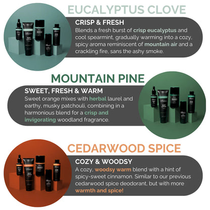eucalyptus clove magnesium deodorant for men